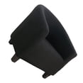 thumbnail image 1 of Advancent Funda elástica para silla de bañera de fácil cuidado, elegante y moderna, fácil de reemplazar, fundas para sillones Decoración del hogar negro, 1 of 6