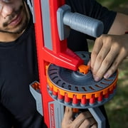 DART ZONE Max Tomcat 50-Round Half-Length Dart Superdrum, 50-Dart Rotating Drum for Toy Foam Blasters Using Half-Length Darts