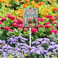 thumbnail image 3 of Eveokoki Welcome To My Garden Sign with Stake, Welcome Decoration Yard Art Decor, Indoor Outdoor Decorative Aluminum Lawn Ornament for Yard Pathway Patio Backyard, 3 of 6