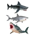 thumbnail image 2 of Juego de figuras de animales marinos Hugo 3 uds decoración para tartas de cumpleaños, 2 of 10