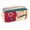 Red, variant on Kyusrd Vintage Color-Block Large Capacity Pencil Pouch,Stain-Resistant Zipper Stationery Bag with Retro Style,Durable Organizer for Everyday Carry