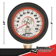 thumbnail image 4 of Longacre 52004 GID 0-60 PSI Analog Tire Pressure Gauge (Replaced 50417), 4 of 7