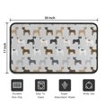 thumbnail image 5 of Bulldog Dog Door Rugs,Washable Non Slip Door Mats Indoor,Decorative Door Mats,Entry Mat Indoor for Entrance,Bedroom,Kitchen,Bathroom,30"x17", 5 of 6