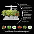 thumbnail image 5 of Indoor Garden Led Grow Light:Herb Kitchen Garden Grow Kit - House Plant Growing Lamps Growing System with Timer -4 Dimmable Modes, 5 of 7