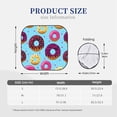 thumbnail image 3 of Naloa Donuts 2 Piece Foldable Car Sun Shades, Car Windshield Sunshade, Front Window Sunshade for Car, Truck, SUV - Large, 3 of 7