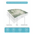 thumbnail image 4 of Twin Quilt Bedding Set, Sage Green Ombre Reversible Summer Quilt 3 Pieces, Gradient Abstract Art Vintage Lightweight Bedspreads Coverlets with 2 Pillow Shams for All Seasons, 4 of 5
