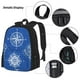 thumbnail image 3 of Disketp Compass Mochila Estampada de Gran Capacidad con Lonchera y Estuche, Set de 3 Piezas para Estudiantes, 3 of 7