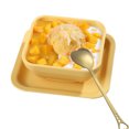 thumbnail image 3 of Stainless Steel Spoon Gold Plating Heart Shaped Dessert Spoon Unique Charming Stirring Spoon Tableware Scoop for Home Restaurant Coffee Shop (Golden), 3 of 6