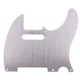 thumbnail image 2 of 2x Black/Silver 8 Hole Tele Guitar Pickguard Metal Pick Guard for Standard Pickguard Replacement, 2 of 5