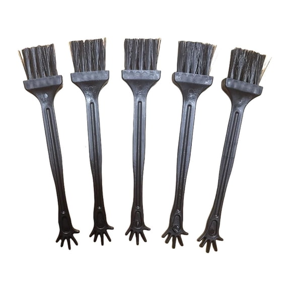 HannLk 5Pcs Efficient Electronic Mini Brush for Removing Dust from Keyboard Crevices