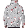 thumbnail image 7 of Fotbe Men's Hoodie with Santa with Gifts Pattern - Kangaroo Pocket Pullover Hooded Sweatshirt, Perfect for Daily Wear, Travel, and Home-XX-Large, 7 of 7