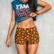 thumbnail image 3 of Fotbe Chicken Legs 1 Shorts Sin Costuras – Shorts Deportivos de Cintura Alta para Mujer, Elásticos para Gimnasio, Yoga, Running o Ciclismo-Small, 3 of 8