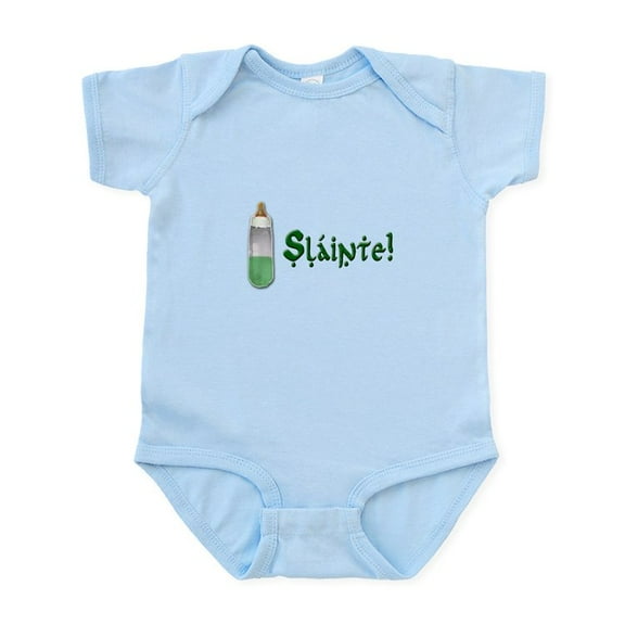 CafePress - Slainte! Baby Infant Bodysuit - Baby Light Bodysuit, Size Newborn - 24 Months