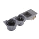 thumbnail image 1 of Car Front Center Console Cup Holder & Coin Holder for BMW E46 1998-2004 Gray, 1 of 4