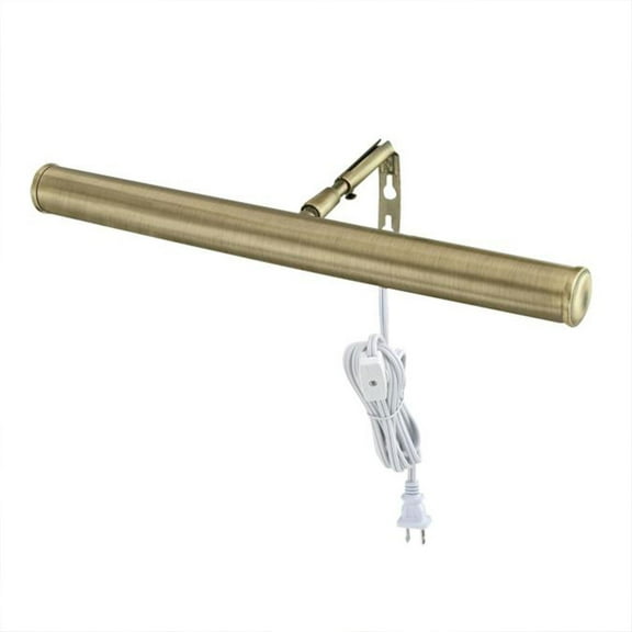 Westinghouse 14 Inch Antique Brass Slimline Picture Light w/ In Line Switch