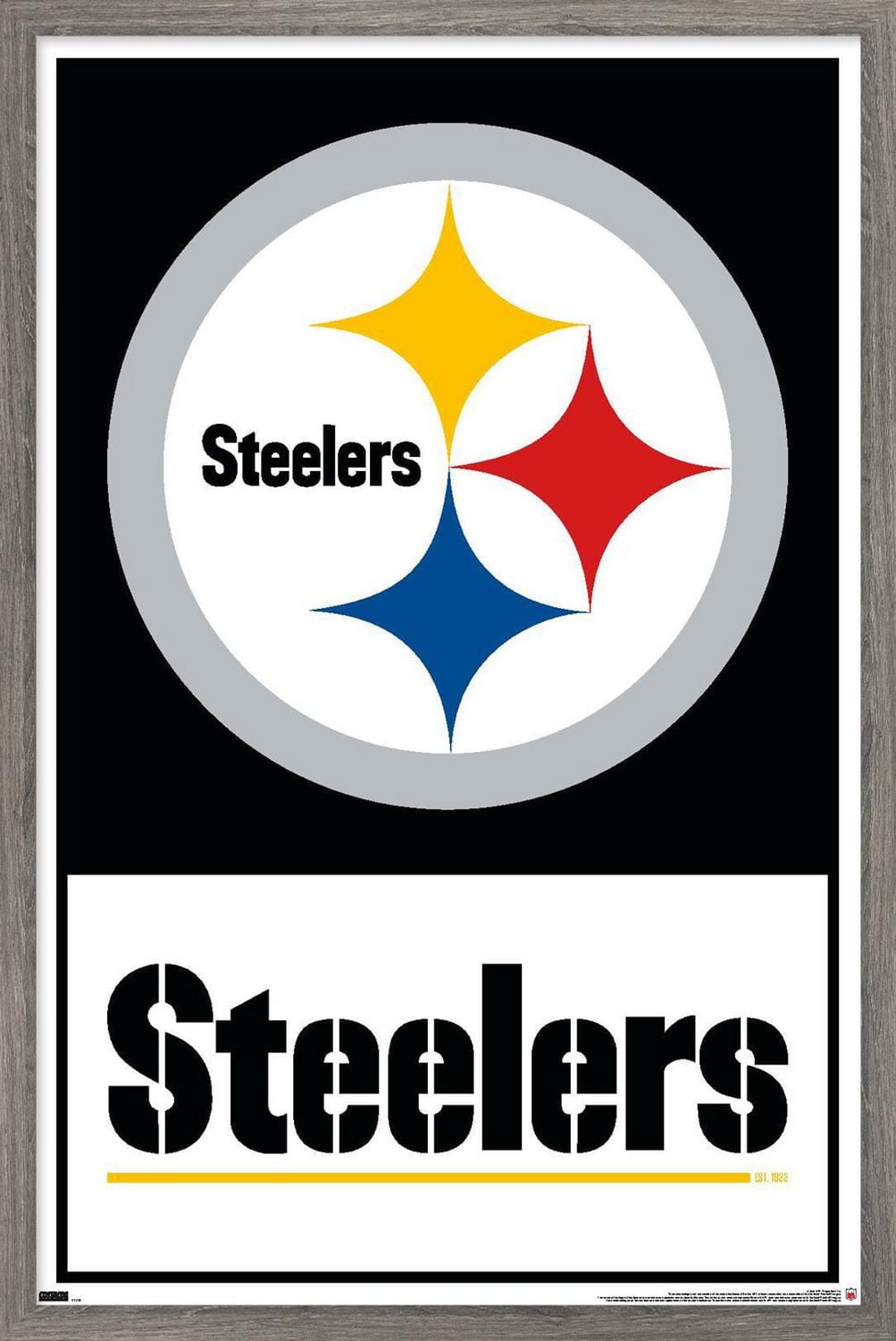 NFL Pittsburgh Steelers - Logo 21 Wall Poster