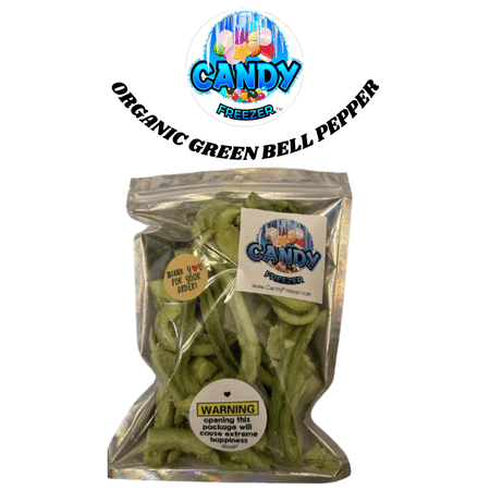 Freeze Dried Organic Green Bell Pepper