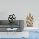 thumbnail image 2 of Organizador De Pañuelos Con Forma De Pata De Perro Y Estatua De Resina De La Sagrada Familia. Elegante Decoración Para El Hogar, Ideal Para La Oficina, El Coche, Cafeterías, Picnics Y Hoteles., 2 of 8