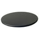 thumbnail image 1 of Mantel redondo - Mantel de tela impermeable resistente para limpiar la mesa del comedor negro, 1 of 8