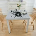 thumbnail image 3 of BANET Table, , Fabric Square Table for Party Kitchen Dining White, 3 of 7