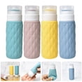thumbnail image 3 of 4Pcs Silicone Travel Bottle Leak Proof Refillable Squeezable Containers for Liquid Shampoo Toiletries, 3 of 7
