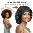 thumbnail image 4 of Gorro de seda Umisleep 22 Momme, 100% morera auténtica para mujer, 4 of 5