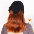 thumbnail image 4 of 1 pañuelo para el pelo de ganchillo con diseño floral, pañuelo para la cabeza para mujer, pañuelo vintage para la cabeza para niña, 4 of 5