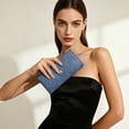 thumbnail image 2 of FALAN MULE Wallets for Women Trifold Wristlet Wallets Large Capacity RFID Blocking Ladies Purse Credit Card Holder, 2 of 7
