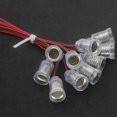thumbnail image 2 of 10PCS E10 Lamps Base LED Screw Mount Small Bulbs Holder Light Socket with Wire Socket for Circuit Experiment Home Electrical Testing Accessories, 2 of 5