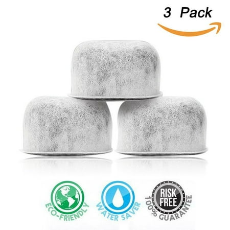 Premium Replacement Charcoal Water Filters for Cuisinart Coffee Machine,Universal Fit Cuisinart Water Filter Cartridges,Pack of