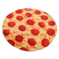 thumbnail image 4 of Manta de comida divertida para adultos y niños, manta de pizza para adultos, linda manta, divertida manta de franela para pizza, funcionamiento suave, 4 of 12