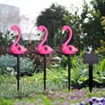 thumbnail image 5 of jinwen 3x Lawn Light Decorations Waterproof Landscape Night Lighting Ornaments Flamingo, 5 of 5