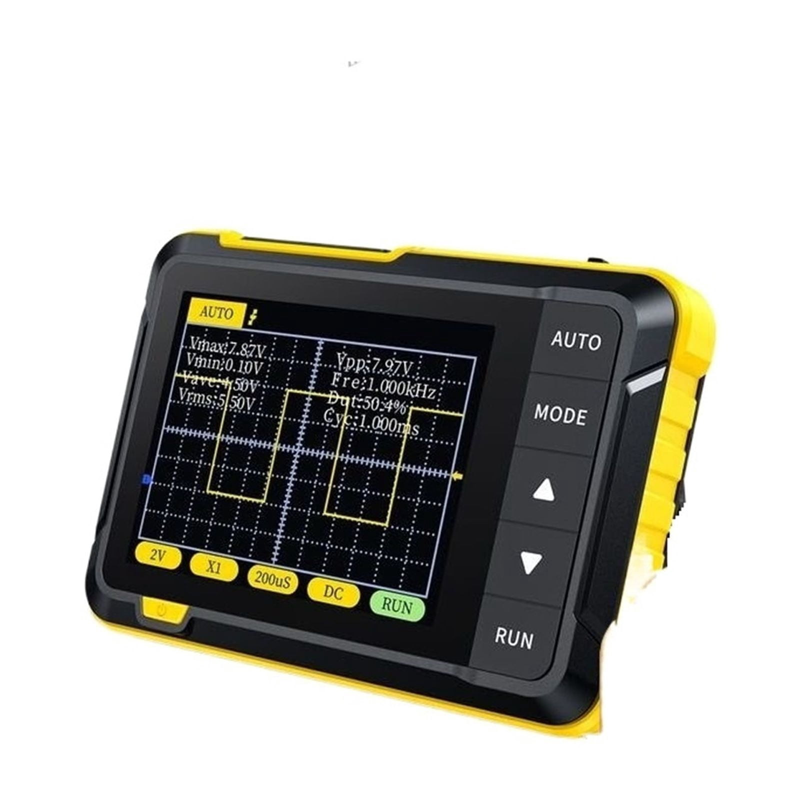 Mini Handheld Digital Oscilloscope 2023 Latest Version 2.5MSa/s 200KHz Analog Bandwidth 800 ,Professional Designed