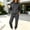 Dark Gray, variant on Liuinsasek Women's 2 Piece Outfits Winter Sweatsuits Solid Color Casual Oversized Drawstring Hoodies Tapered Sweatpants