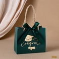thumbnail image 5 of 10pcs Graduation Gift Bags, Sturdy Handles & Doctoral Cap Pattern, Congrats Graduation, Suitable for Graduation Party & Back to School Season, 5 of 10