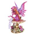 thumbnail image 1 of Statue Pacific Giftware Amy Brown Magenta Fairy Poliresina, 1 of 1