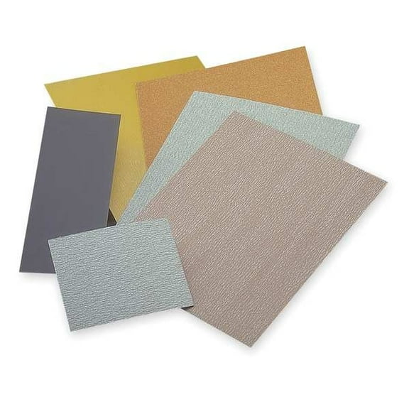 Norton Abrasives Sanding Sheet,5 1/2 in L,4 1/2 in W,PK6 07660705442