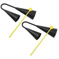 thumbnail image 4 of RENACLIPY 2Sets Percussion Cowbell with Stick Black Metal Instrument for Sporting Events and Cheering, 4 of 8