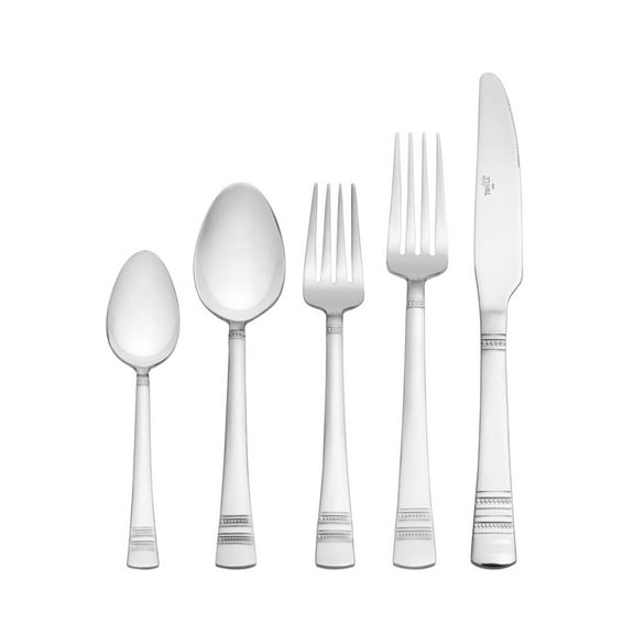 International Silver Kensington 20-piece Stainless Steel Flatware Set