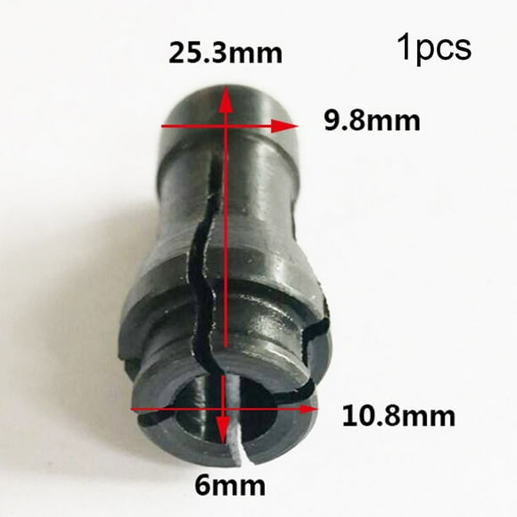 1Pcs Grinding Machine Clamping Collet Engraving Chuck/Nut 6Mm Replacement Parts Collet