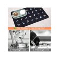 thumbnail image 5 of 1pc Pet Elements Symbol Puzzle Feeding & Food Mat - Waterproof, Slip-Resistant And Leak-Proof, Easy To Clean, Fast Water Absorption, Suitable For Indo, 5 of 5