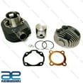 thumbnail image 2 of 5 PORT CYLINDER BARREL HEAD PISTON KIT IRON VESPA PX T5 STAR STELLA 150 LML, 2 of 4