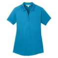 thumbnail image 5 of Yellow Rooster Women's Diamond Jacquard Polyester Polo Blue Wake XL, 5 of 6