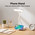 thumbnail image 4 of VOLIVO LED Desk Lamp with 4 AC Outlets & 2 USB Ports, 2 Color Temperatures & 3 Lighting Modes, Gooseneck Table Lampfor Home, Office, Table, 4 of 7