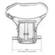 thumbnail image 5 of Bolso de Cintura de Cuero Sintético Cierre de Cremallera Estilo Retro para Hugo Steampunk retro del paquete de la cintura, 5 of 10
