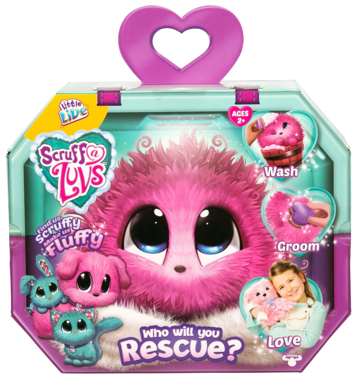 Little Live Pets Little Live Scruff A Luv's - Pink
