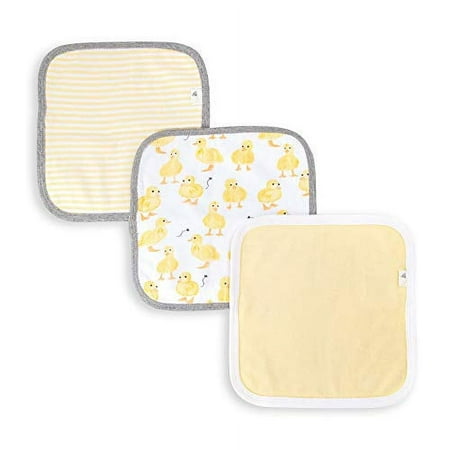 UPC: 0843474187750 | Burt s Bees Baby – Washcloths  Absorbent Knit Terry  Super Soft 100% Organic Cotton (Little Ducks  3-Pack)