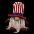 thumbnail image 3 of Northlight Lighted Americana Boy Patriotic Gnome - 6.75", 3 of 6