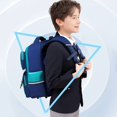 thumbnail image 4 of HJYCHN School Backpack British Style Large Capacity Lightweight Bookbag for Kids Boys Girls Elementary Students School Backpacks Green One Size, 4 of 7