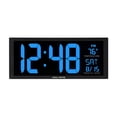 thumbnail image 1 of Reloj LED AcuRite 75152M con temperatura y fecha de 14.5 pulgadas, 1 of 5